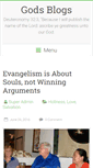 Mobile Screenshot of godsblogs.com