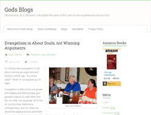 Tablet Screenshot of godsblogs.com